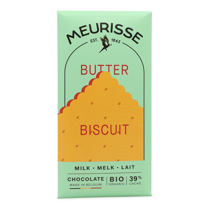 Meurisse 39% Milk Chocolate with Buttered Biscuits