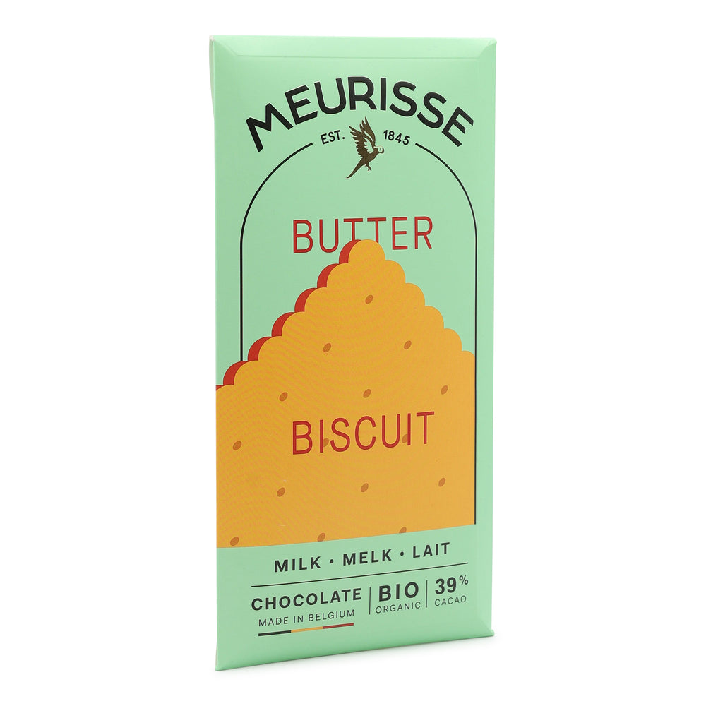 Meurisse 39% Milk Chocolate with Buttered Biscuits