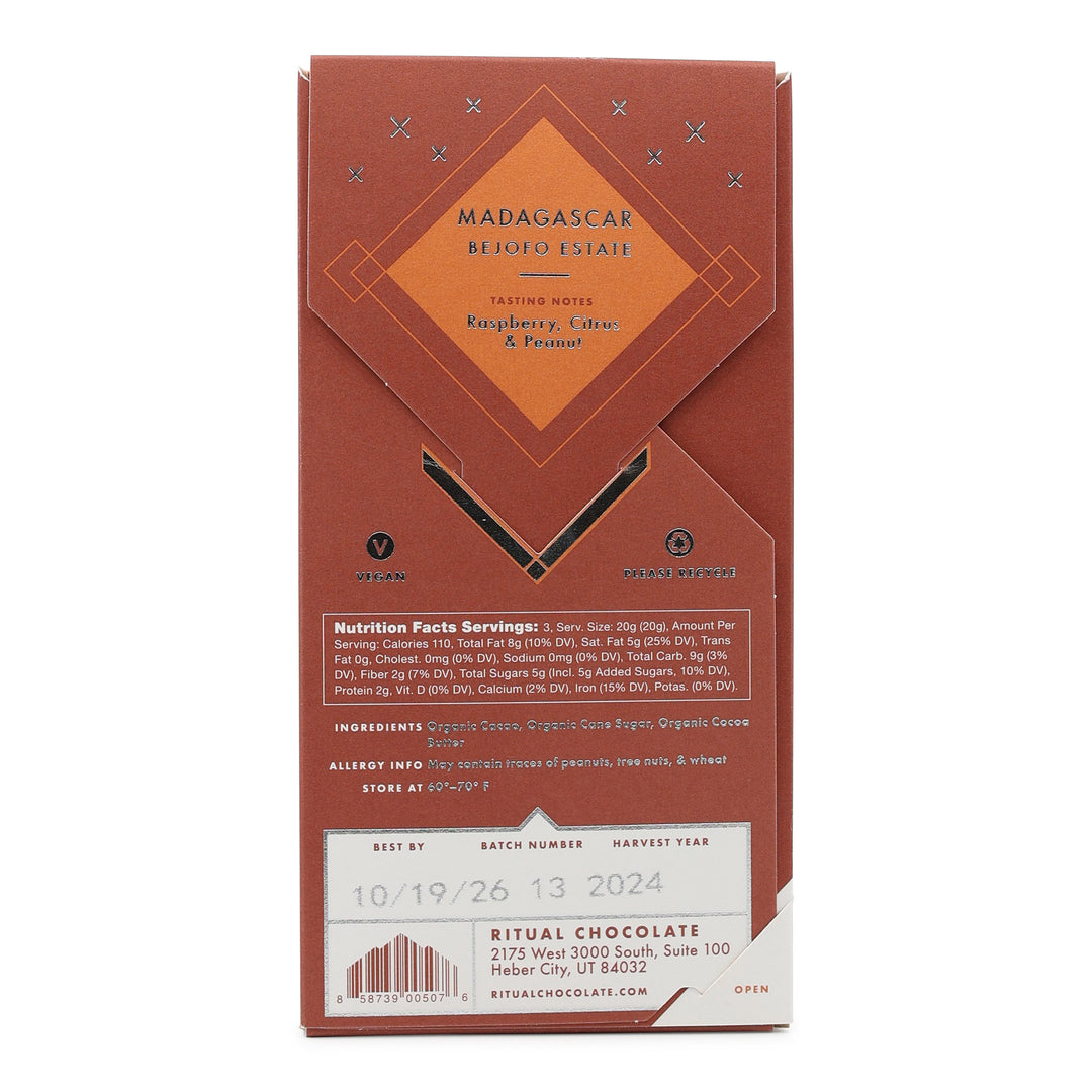 Ritual Madagascar 75% Dark Chocolate