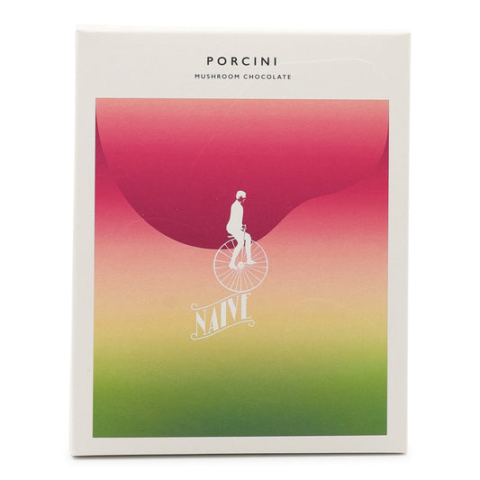 Naive 62% Dark Milk Chocolate with Porcini Mushroom