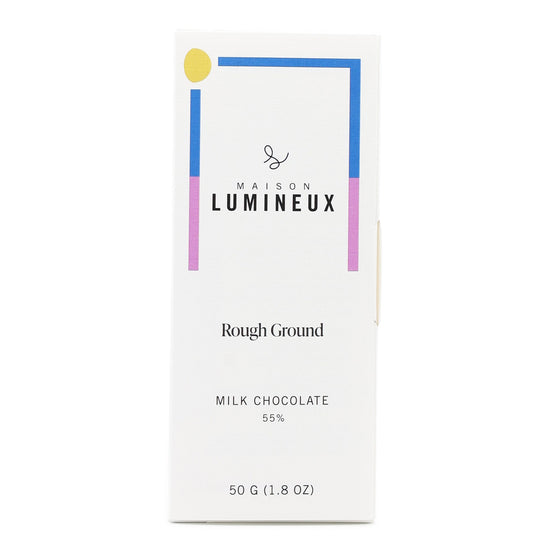 Maison Lumineux Piura 55% Rough Ground Milk Chocolate