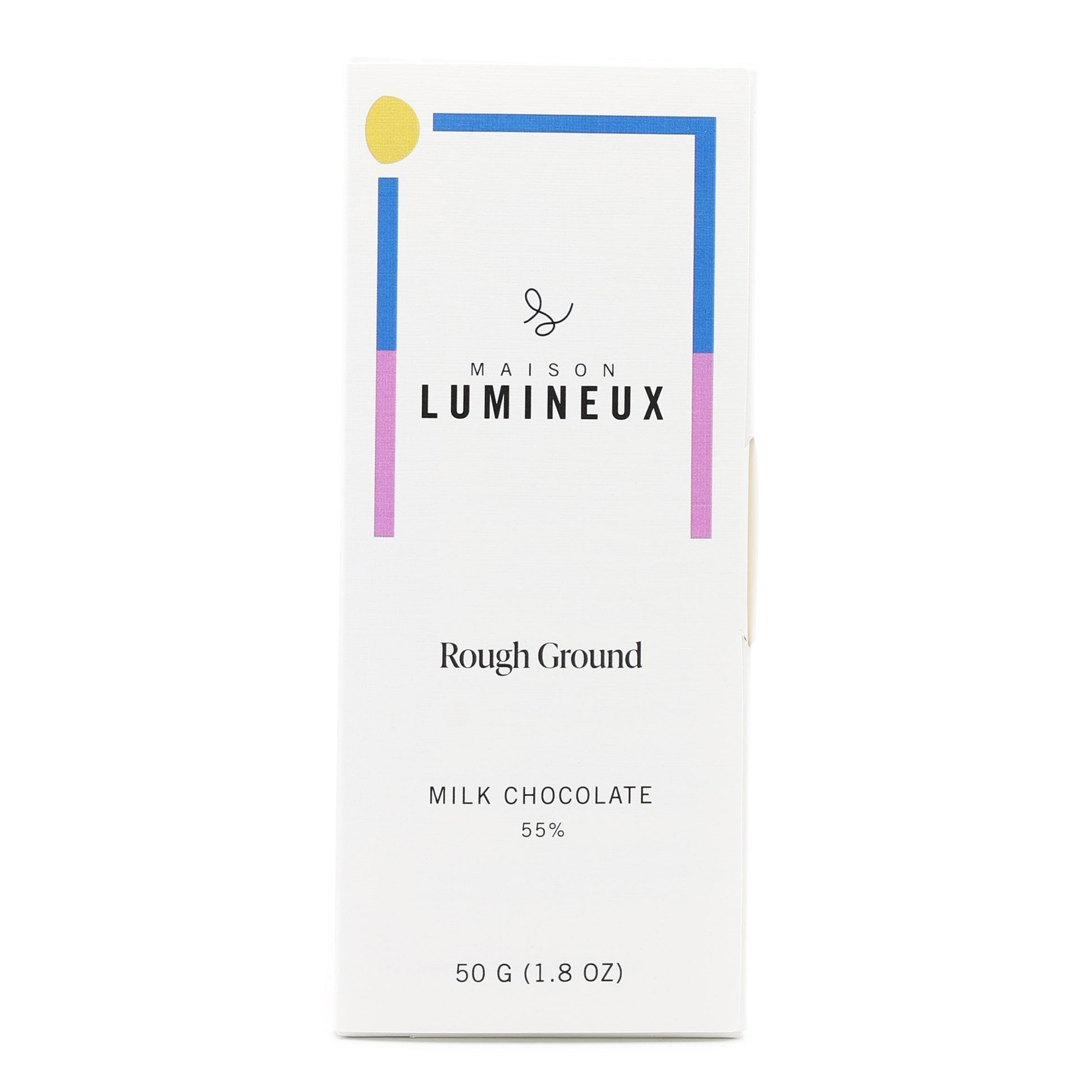 Maison Lumineux Piura 55% Rough Ground Milk Chocolate