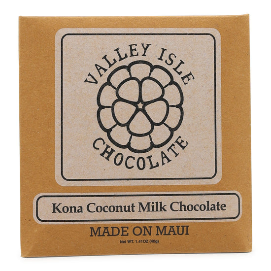 Valley Isle Chocolate Kona Coconut Milk Chocolate