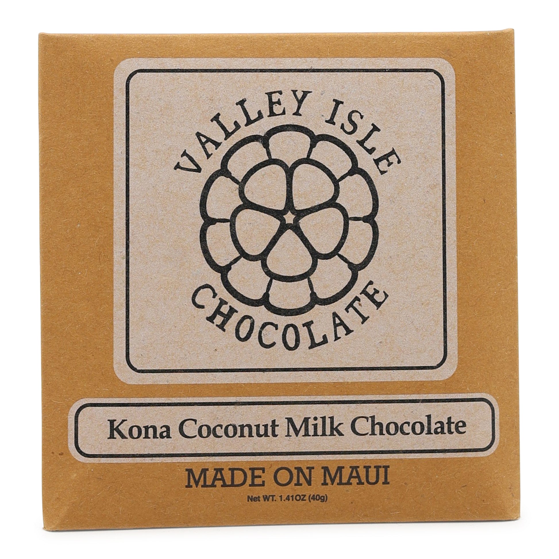 Valley Isle Chocolate Kona Coconut Milk Chocolate