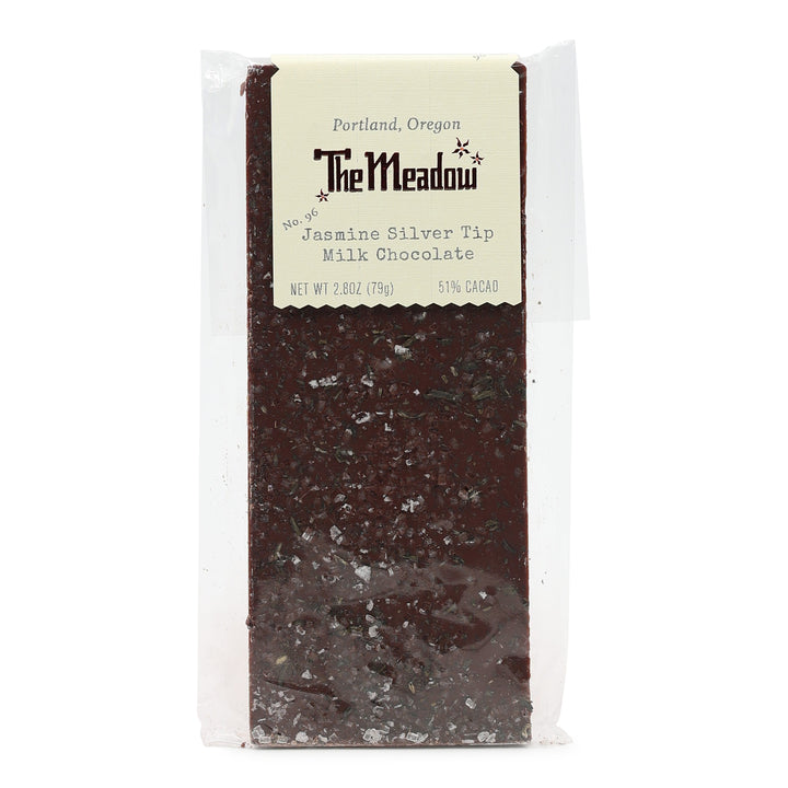 The Meadow Milk Chocolate with Silver Tip Jasmine Tea