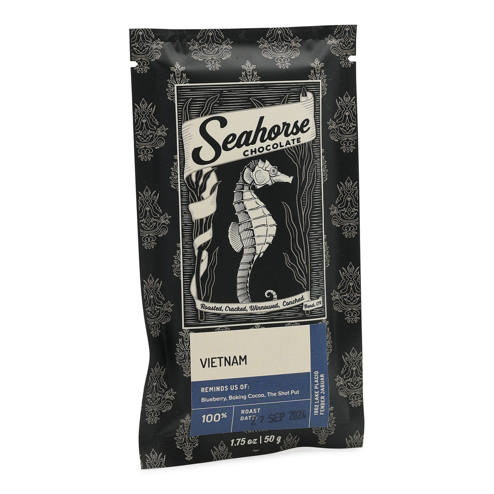 Seahorse Vietnam Ben Tre 100% Dark Chocolate