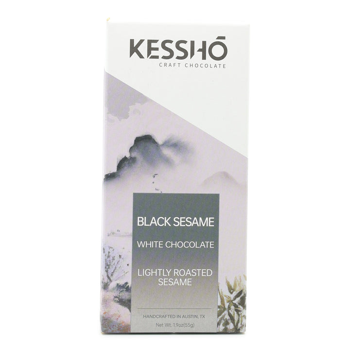 Kesshō Black Sesame White Chocolate