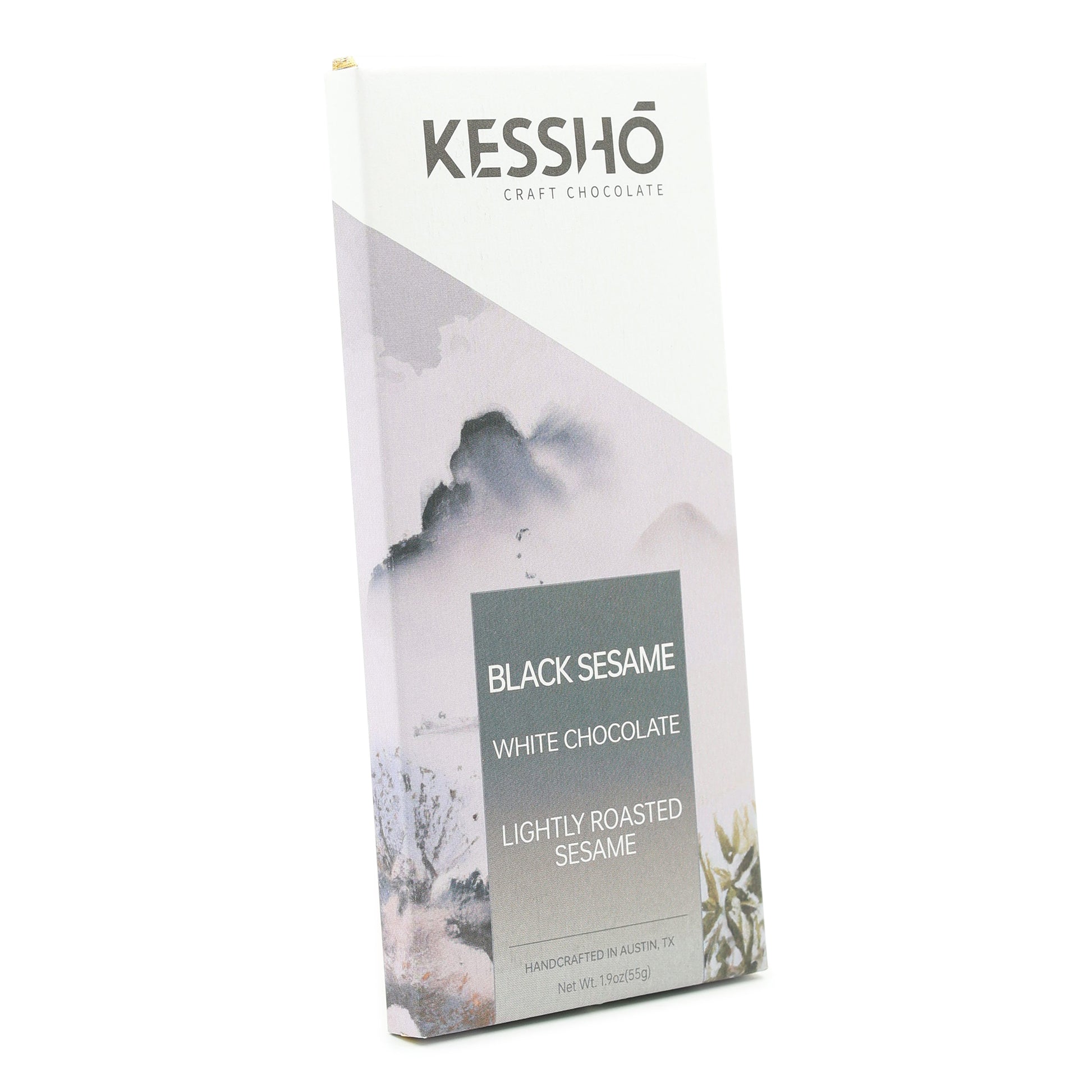 Kesshō Black Sesame White Chocolate