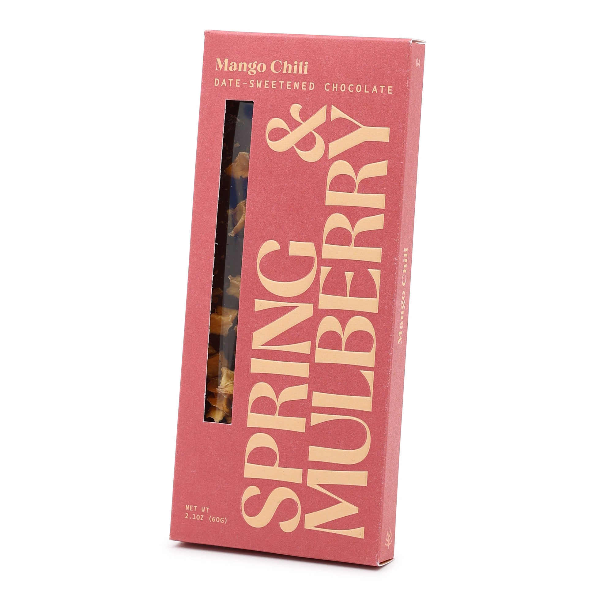 Spring and Mulberry Dark Chocolate with Mango, Urfa Chile, and Black Lime