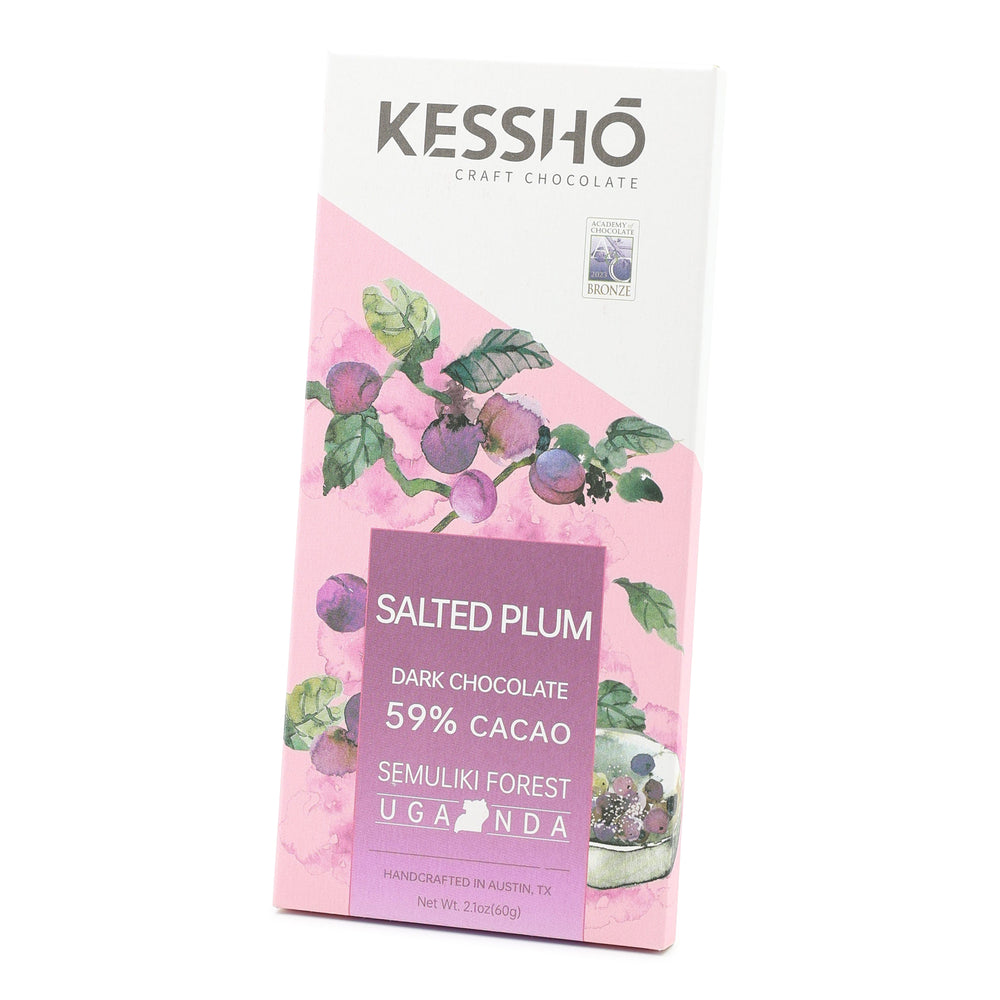 Kesshō 59% Dark Chocolate with Salted Plum