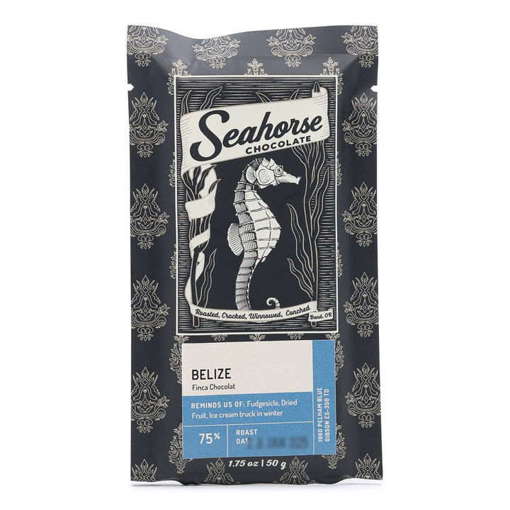 Seahorse Chocolate Belize 75% Dark Chocolate