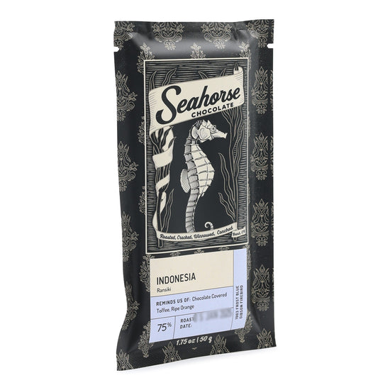 Seahorse Chocolate Indonesia 75% Dark Chocolate