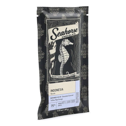 Seahorse Chocolate Indonesia 75% Dark Chocolate