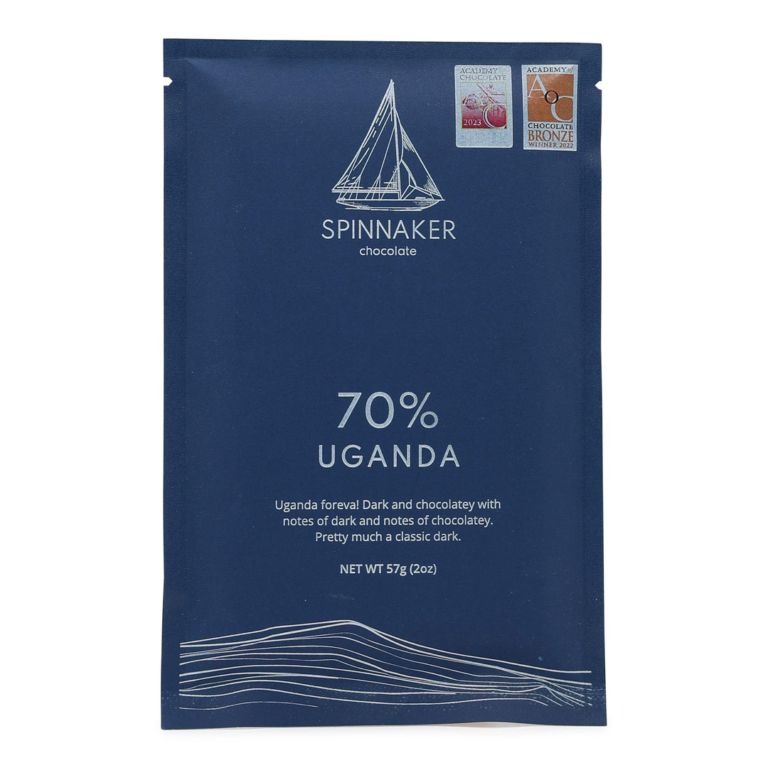 Spinnaker Chocolate Uganda 70% Dark Chocolate