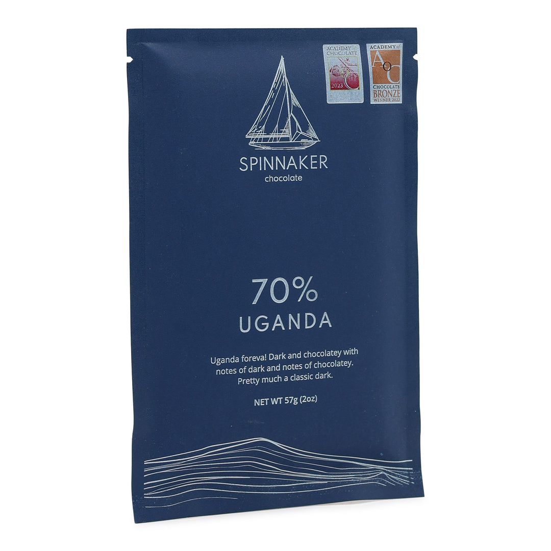 Spinnaker Chocolate Uganda 70% Dark Chocolate