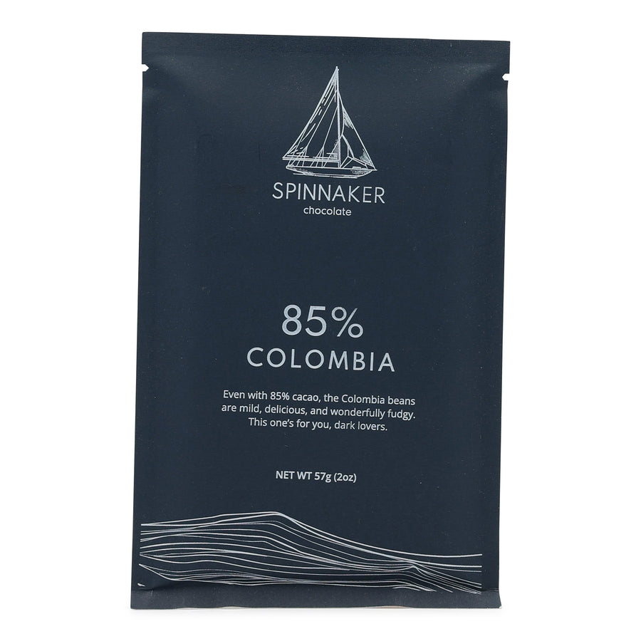 Spinnaker Chocolate Colombia 85% Dark Chocolate