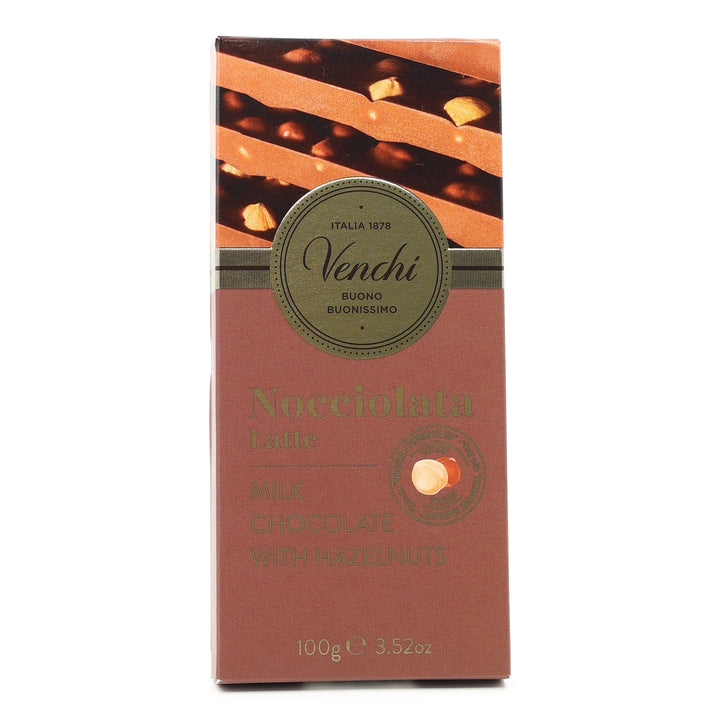 Venchi Milk Chocolate with Hazelnuts