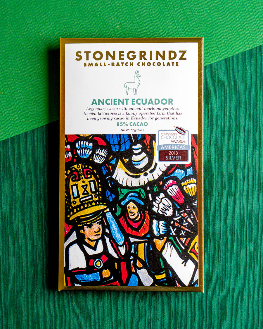 Image of Stone Grindz Ancient Ecuador 85% Dark Chocolate