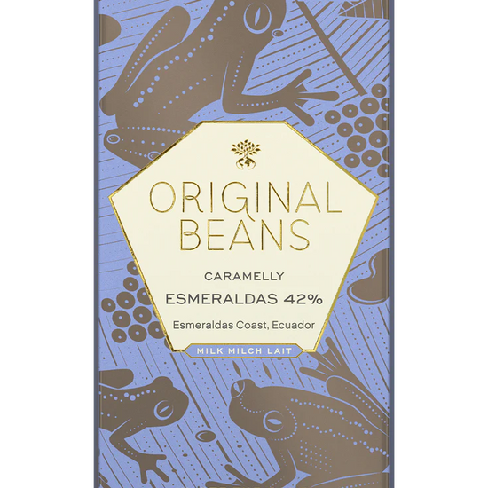 Original Beans Esmeraldas Milk Chocolate with Fleur de Sel