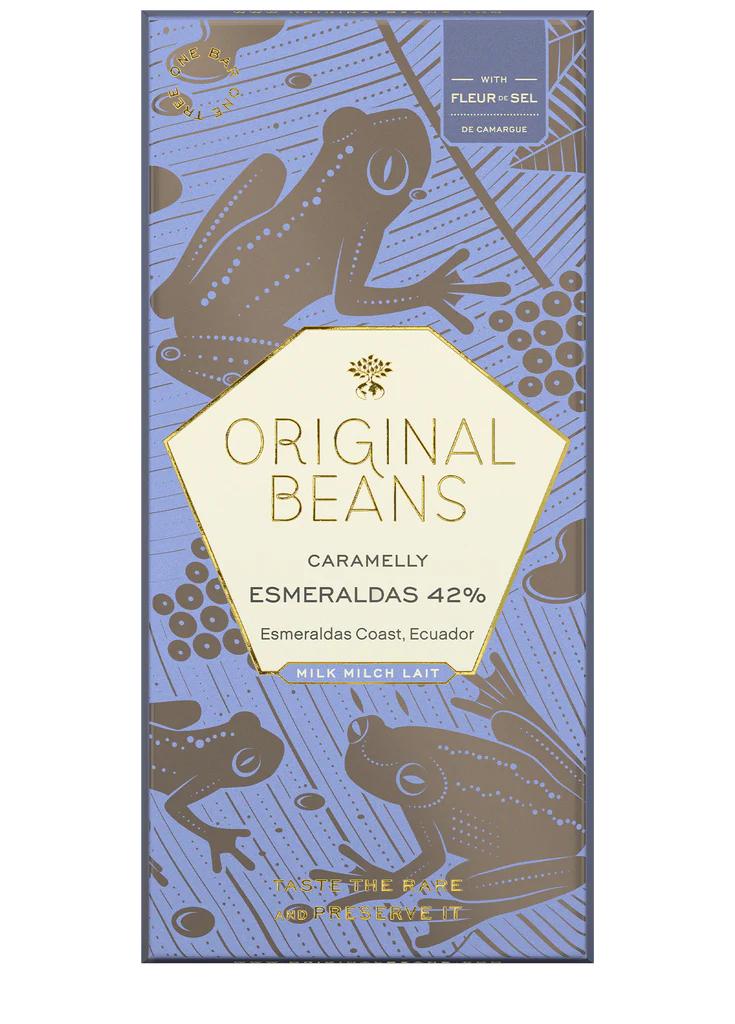 Original Beans Esmeraldas Milk Chocolate with Fleur de Sel