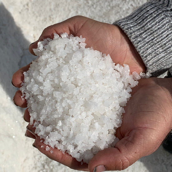 Laguna di Sardegna Sea Salt in hands
