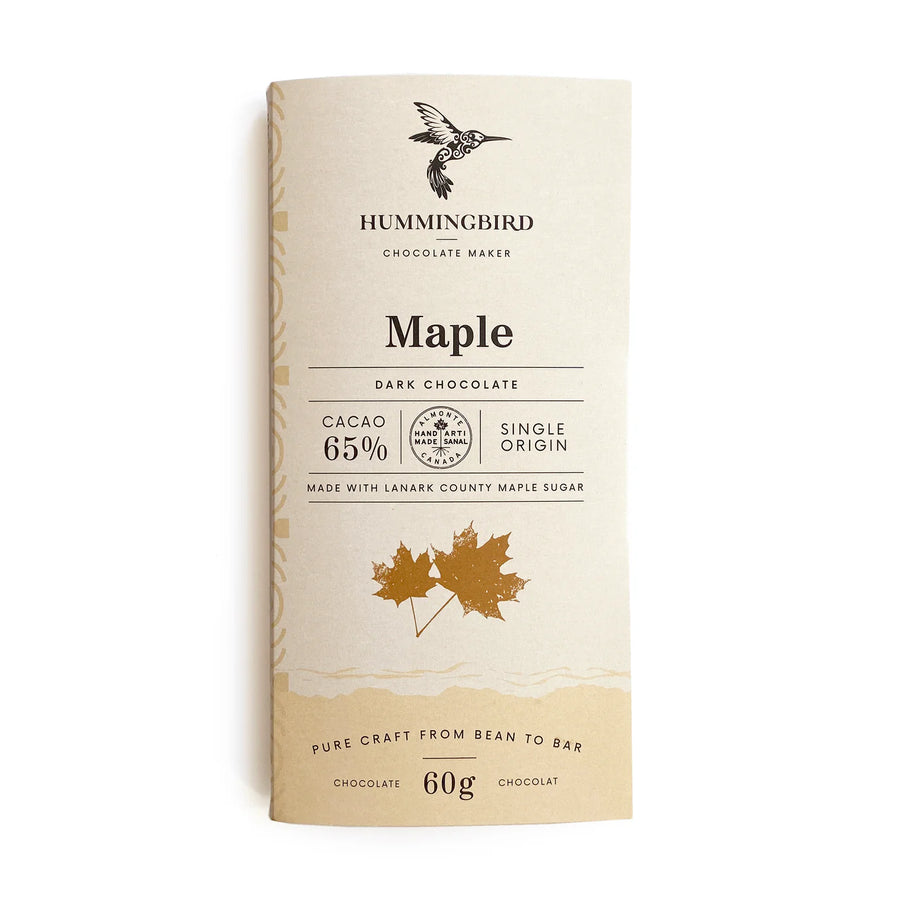 Image of Hummingbird 65% Dark Chocolate with Maple
