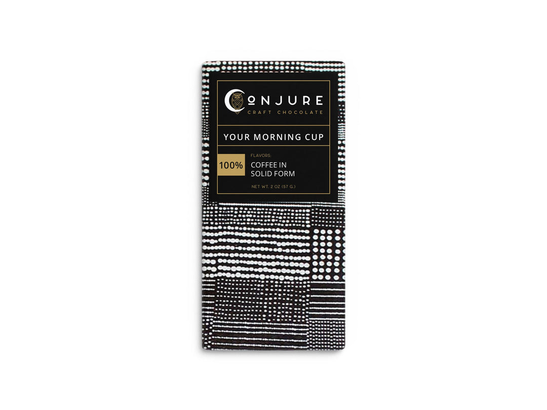image of Conjure Craft Chocolate Your Morning Cup 100% Dark Chocolate
