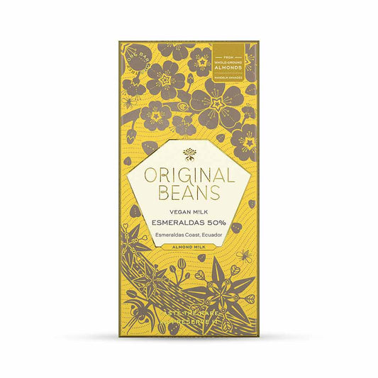 Original Beans Esmeraldas Vegan Almond  Milk Chocolate