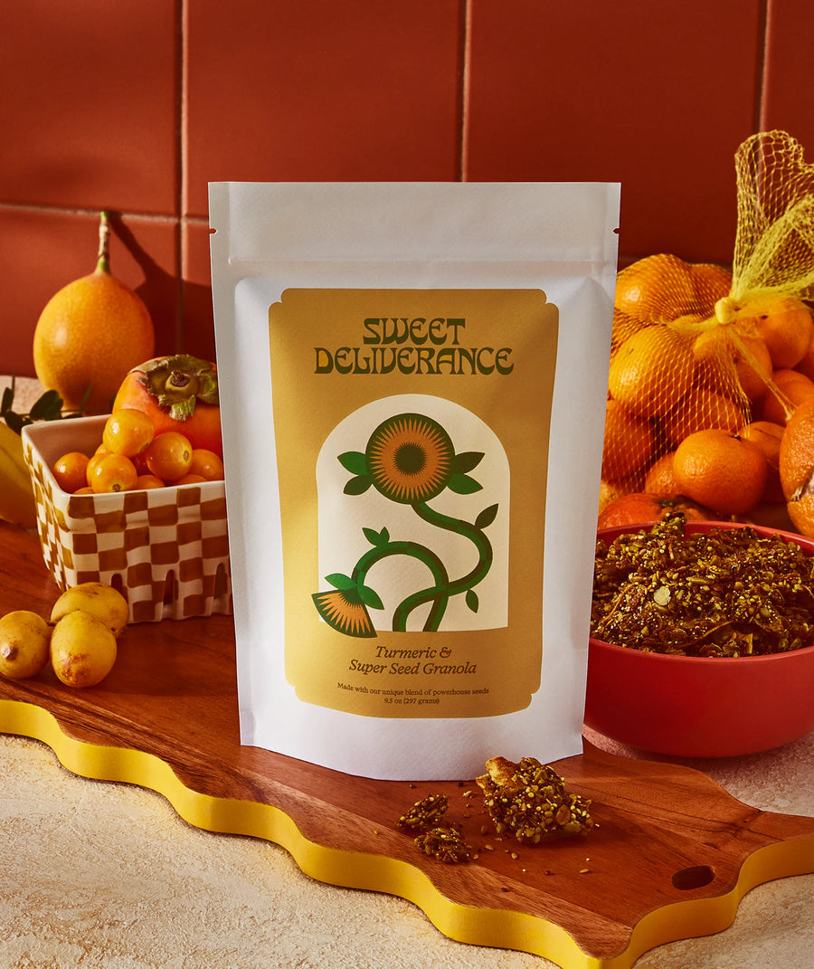 Sweet Deliverance Turmeric and Super Seed Granola