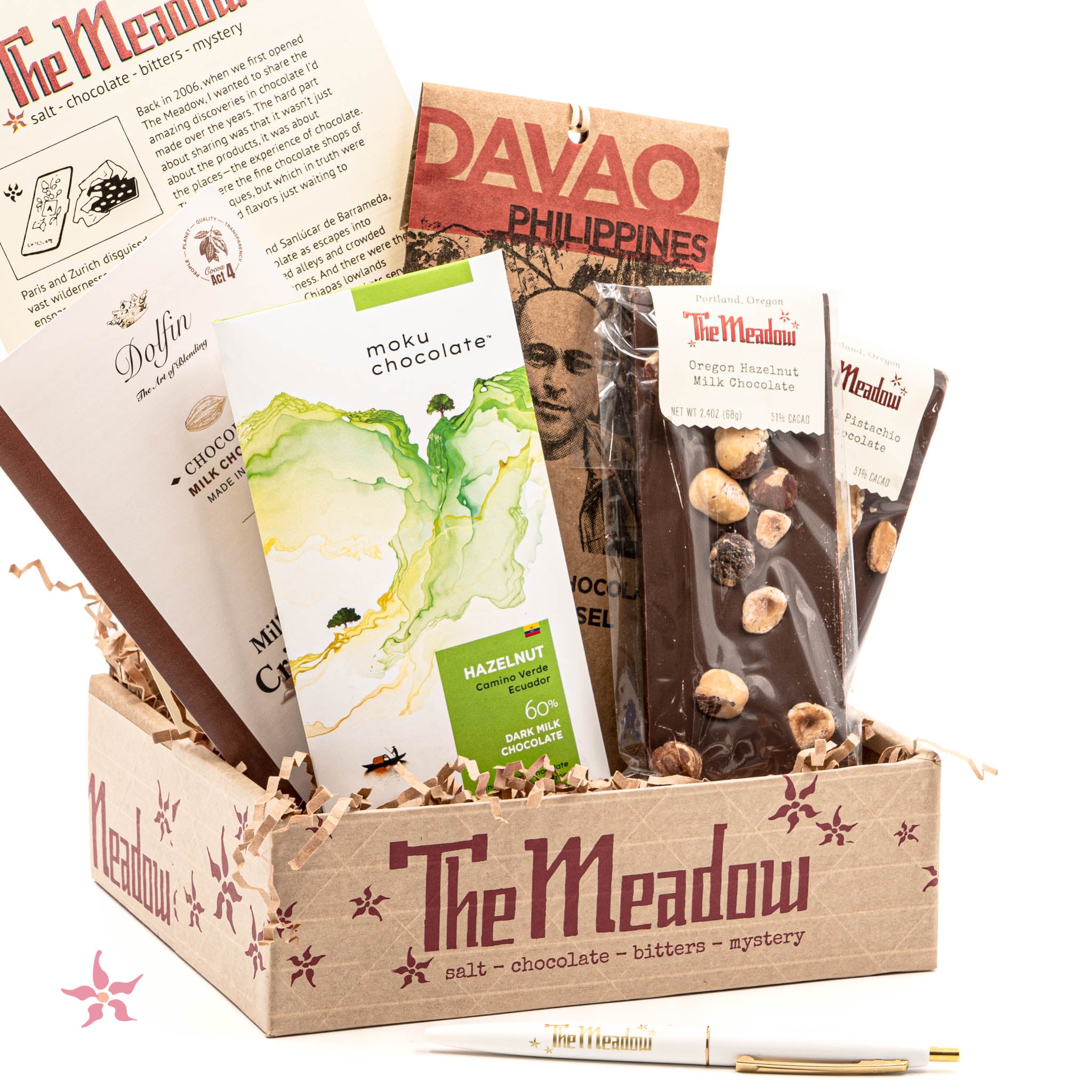 Milk Chocolate Tasting Flight Box – The Meadow