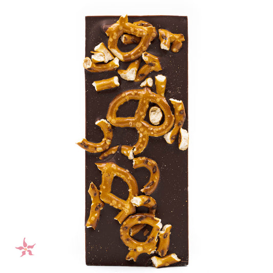 the meadow salted pretzel milk chocolate bar