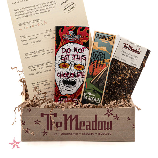 Spicy Chocolate Tasting Flight Box