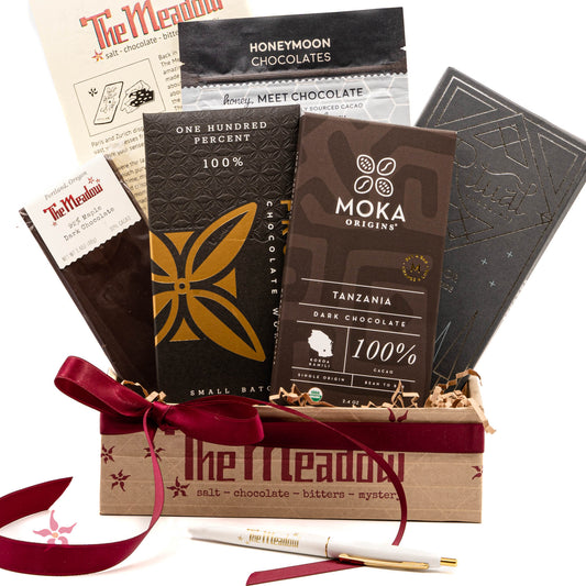 85% and Up Dark Chocolate Tasting Flight Box