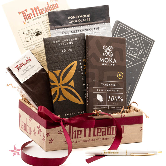 85% and Up Dark Chocolate Tasting Flight Box