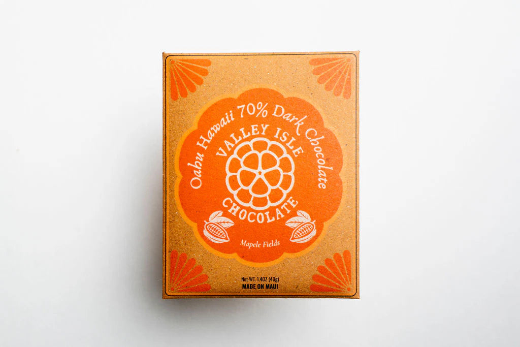 Image of Valley Isle Chocolate 70% Oahu Dark Chocolate