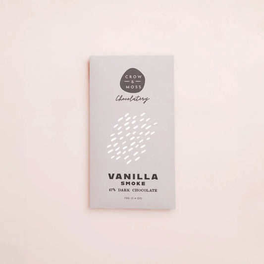 Image of Crow & Moss 69% Dark Chocolate with Vanilla Smoke