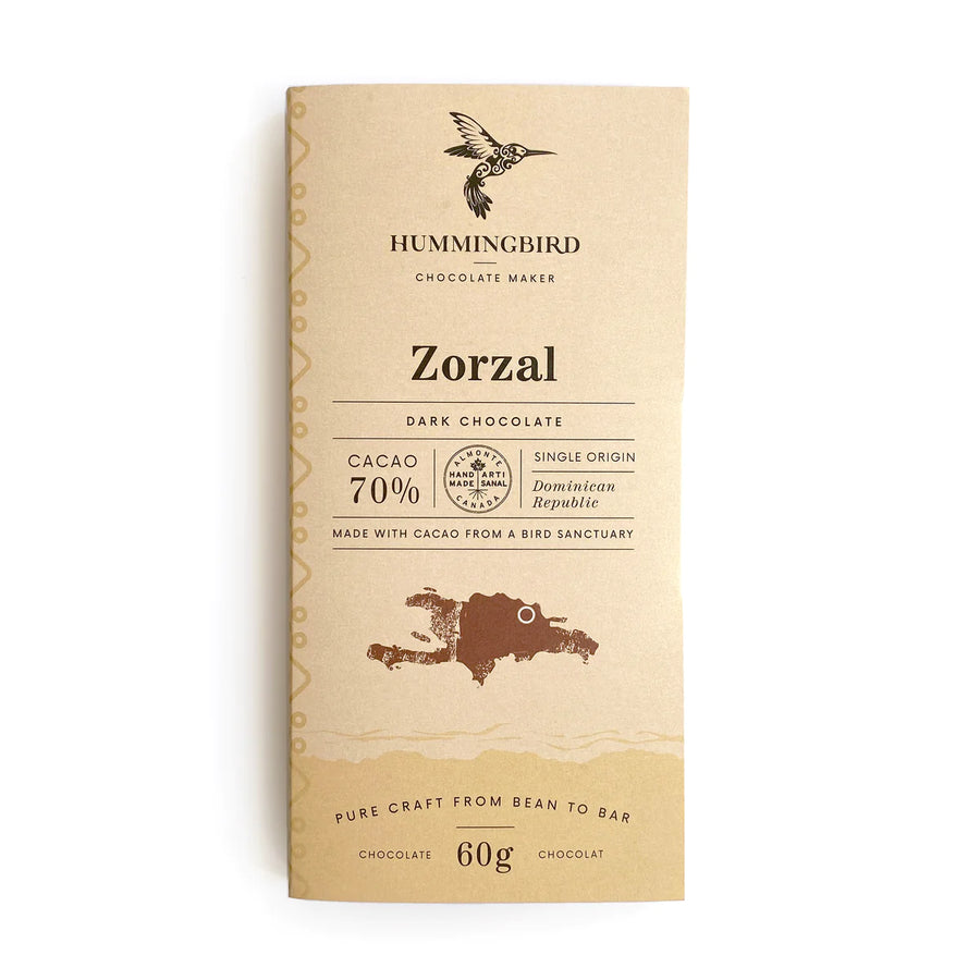 Image of Hummingbird Zorzal 70% Dark Chocolate