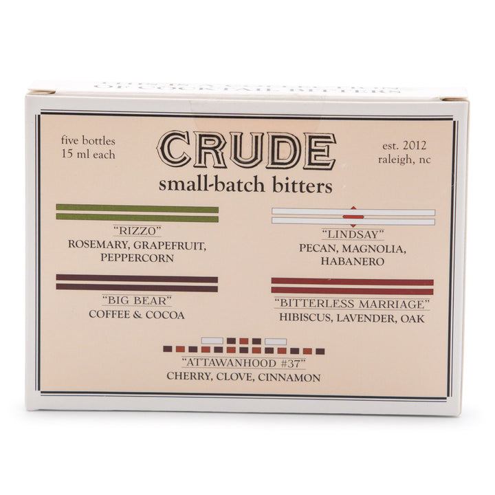 Crude Bitters Gift Set