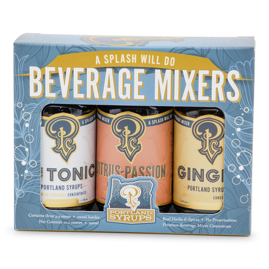 Portland Soda Works Cocktail and Soda Mixers Gift Set