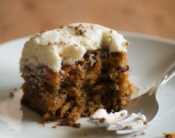 Carrot Cake with Bitterman’s Chocolate Fleur de Sel