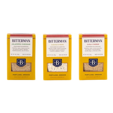 Bitterman's Chips, Dips & Popcorn Salt Trio