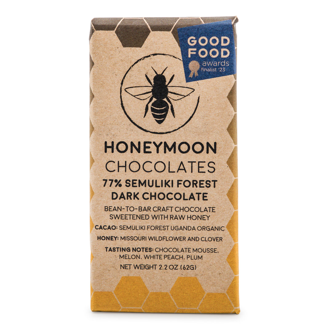 Honeymoon Chocolate Semuliki Forest Uganda 77% Dark Chocolate