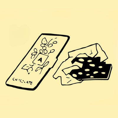 illustration of a chocolate bar