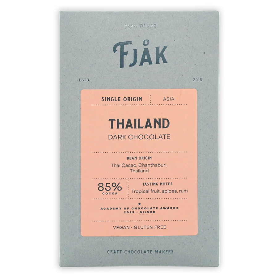 Image of Fjak Thailand 85% Dark Chocolate