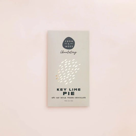 Image of Crow & Moss Key Lime Pie Oat Milk White Chocolate