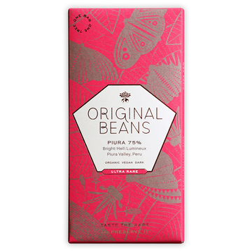 Original Beans Cru Puira  75% Dark Chocolate