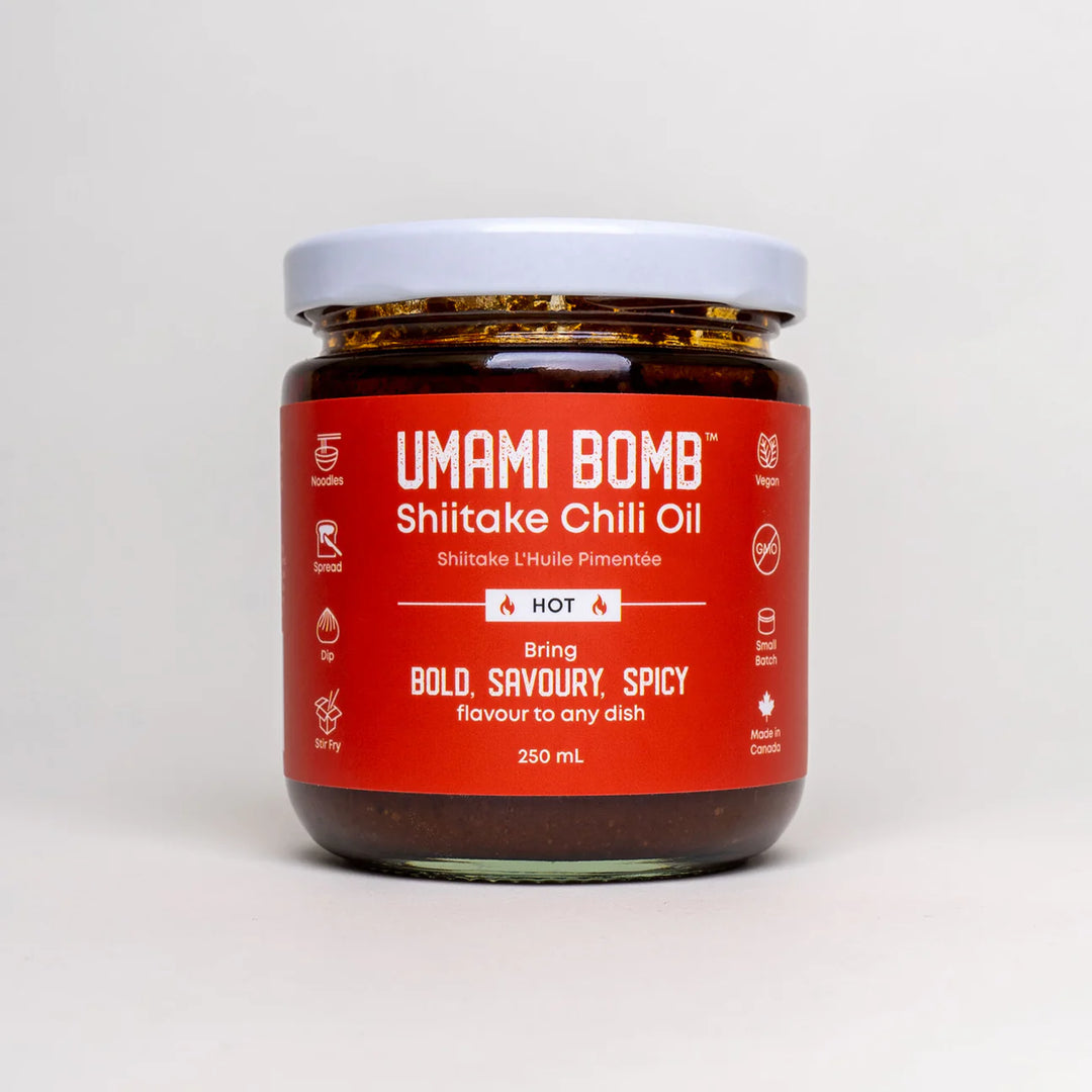 Image of Umami Bomb Shitake Chili Oil - Hot