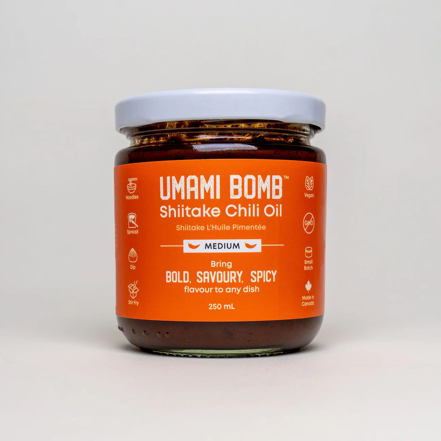 Image of Umami Bomb Shitake Garlic Chili Oil - Medium