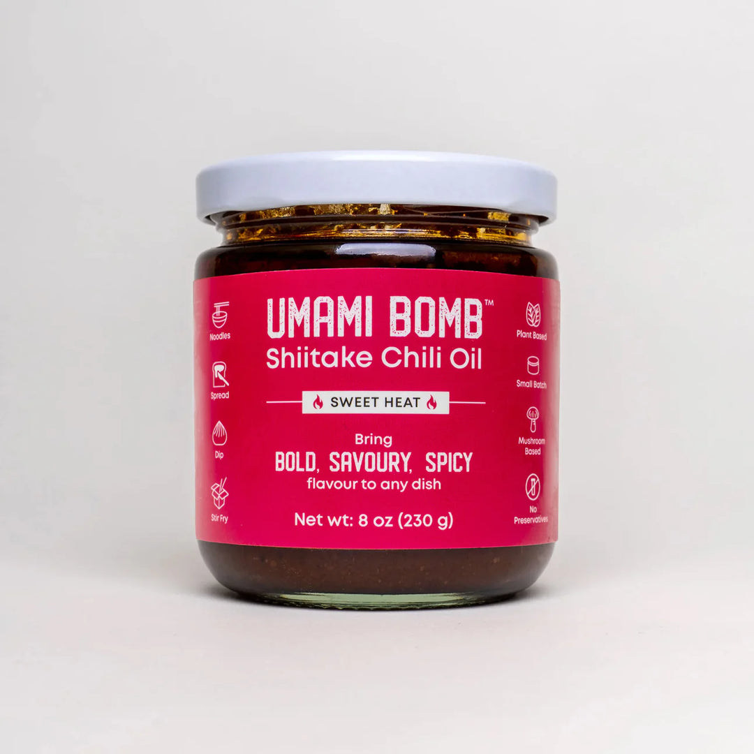 Image of Umami Bomb Shitake Chili Oil - Sweet Heat