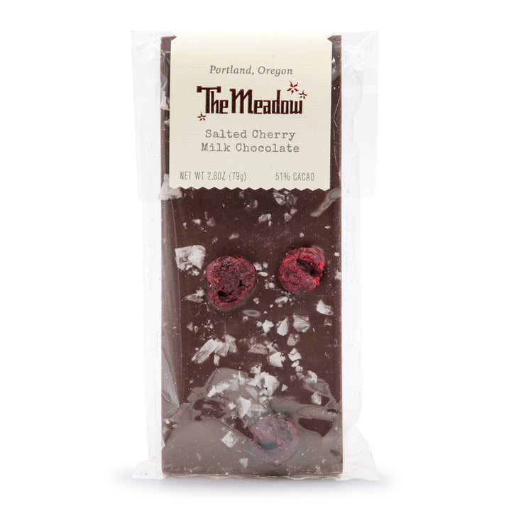 The Meadow Milk Chocolate with Salted Cherries